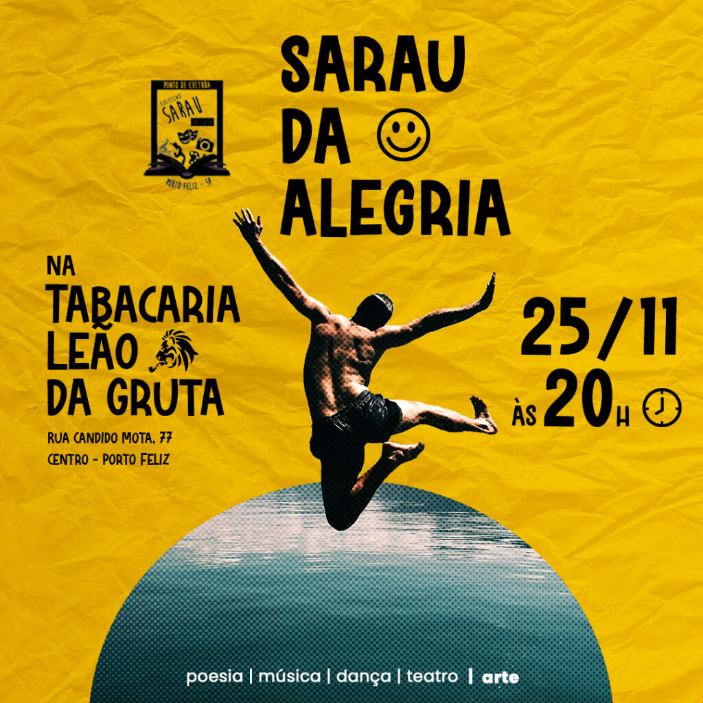 SARAU DE NOVEMBRO ALEGRIA